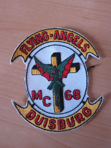 Mc patch flying angels mc 68 duisburg rocker hat patch motorcycle club gang-