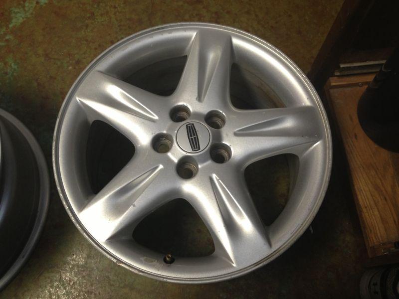 17 inch lincoln ls factory oem alloy wheel 00 01 02 03 04 05 2w43-1007-ja 3445