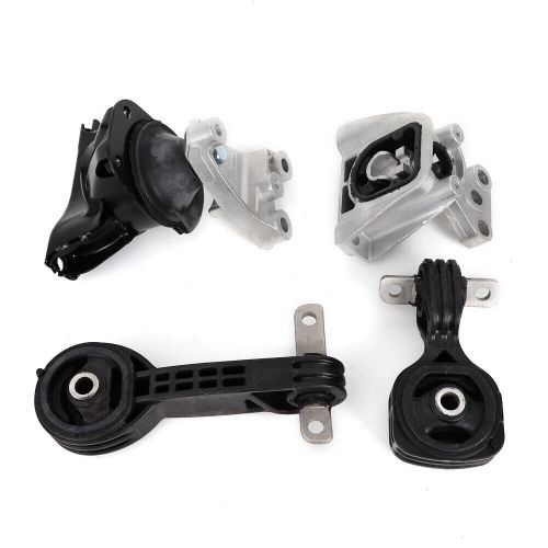 4 pcs for 2006-2011 honda civic 1.8l auto engine motor &amp; trans mount set kit