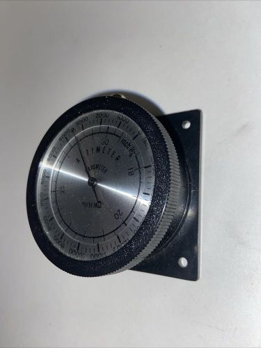 Altimeter barometer ycm gauge japan 15,000 feet 18-30 inch hg