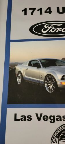 40th anniversary shelby gt500 kr banner las vegas facility