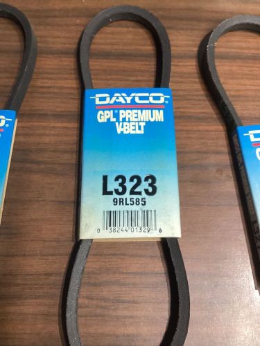 Dayco gpl premium v-belt l323 or 9rl585