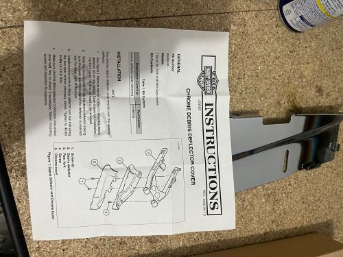 Harley davidson derbis deflector dyna