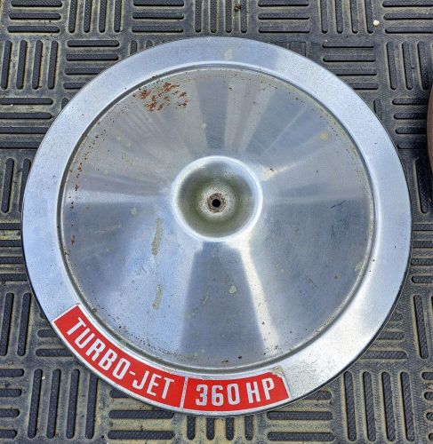 1966 chevy chevelle 396 360hp air cleaner base and lid