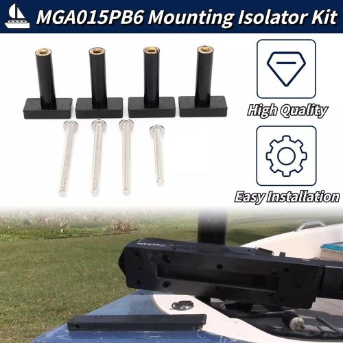 Mga015pb6 trolling motor rubber mounting isolator for minn kota &amp; motorguide bow