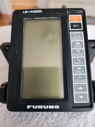 Furuno le-4000 echo sounder fishfinder depth finder untested unit only