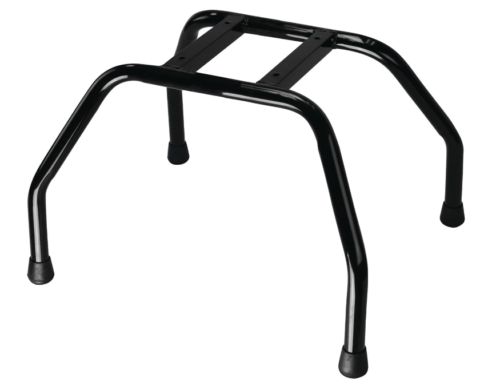 Portable seat stand for boat seats steel tube black