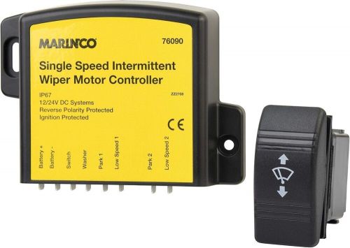 Marinco 76090 single speed wiper motor controller, new