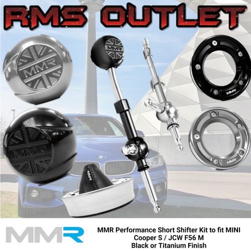 Mmr performance short shifter kit to fit mini cooper s / jcw f56