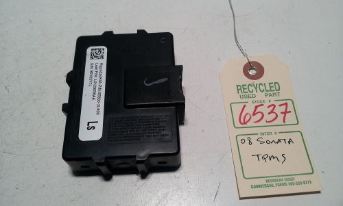 2008 hyundai sonata tire pressure monitor sensor tpms oem 95800-3l600 #6537