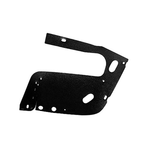 New premium fit front passenger side lower bumper deflector 6w1z8327c