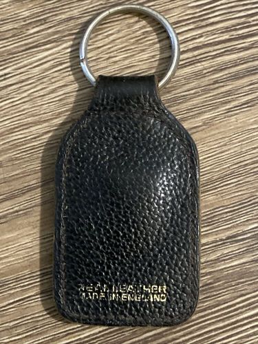 Vintage datsun 260z key ring fob manhattan windsor enamel metal leather england