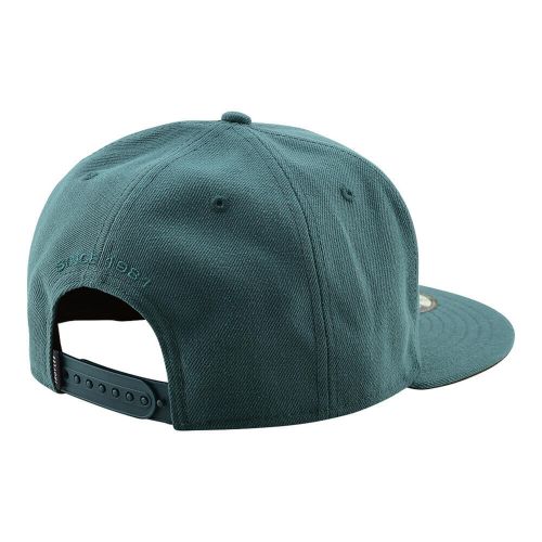 Troy lee designs classic signature snapback hat pine needle green