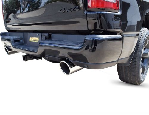 Gibson for 2019 ram 1500 big horn 5.7l 2.5in cat-back dual split exhaust -