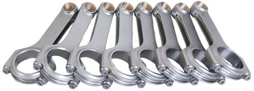 Eagle 4340 forged h-beam rods 6.125 w/2.100 pin for gm ls