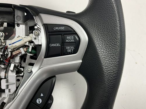 2011 honda cr-z crz coupe 1.5 electric steering wheel 1069620szt black oem