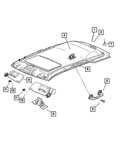 Genuine mopar screw 5139455aa