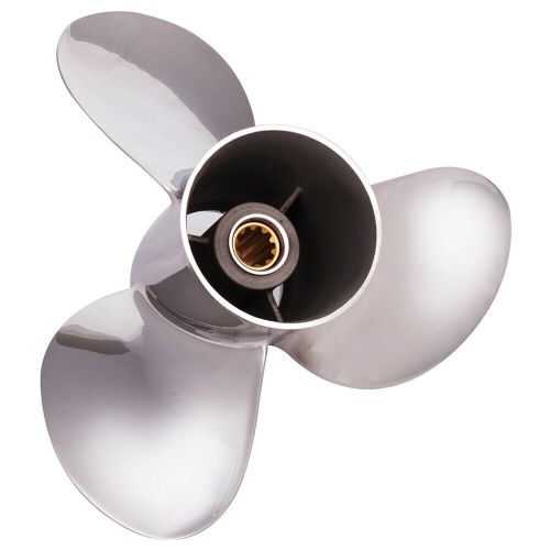 14 x 21p stainless steel propeller fits mercruiser 15 spline 120 1982-1985 rh