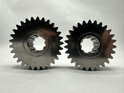 Set 26 rem polished steel quick change gear 10 spline winters performance scs