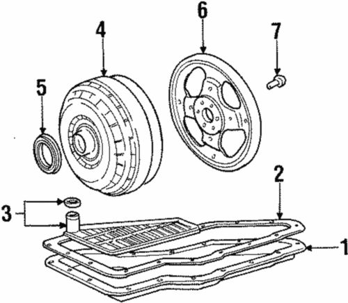 Genuine ford converter f88z-7902-barm