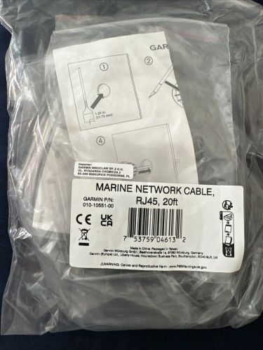 20 foot marine garmin network cable 010-10551-00