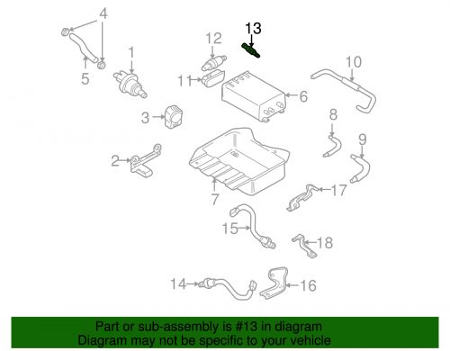 Genuine hyundai pcv valve 26740-32804