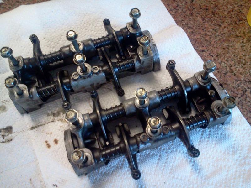 1975-1978 honda goldwing gl1000 rocker arms assembly from running bike