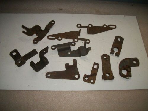 Lot misc trans cable brackets