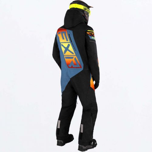 Fxr racing cx f.a.s.t. ins monosuit 23 l black/steel/inferno