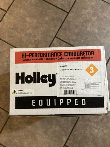 Holley performance 0-90670 truck avenger carburetor