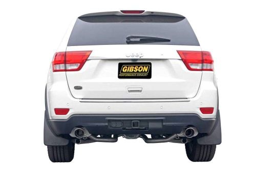 Gibson 17407 - split rear™ aluminized steel axle-back exhaust system with split