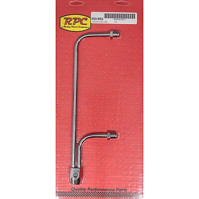 Racing power co-packaged r2198x - fuel line chrome 8-21/32 in centers