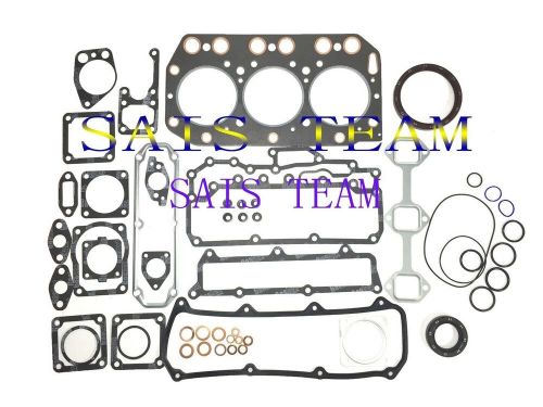 3ym20 overhaul rebuild gasket set piston ring main &amp; rod bearing for yanmar