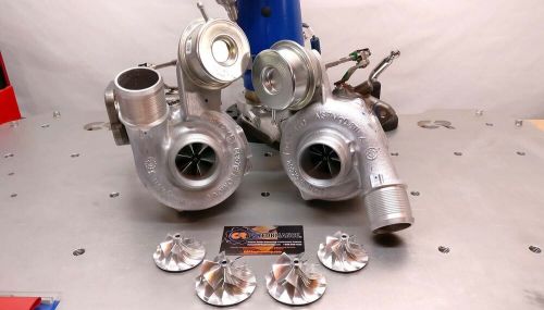 2015-2017 f-150 2.7l stage 4 43/45mm cr 8 blade turbine upgrade turbo set