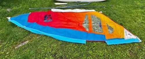 Mistral  sail progress line used sailboard surfboard