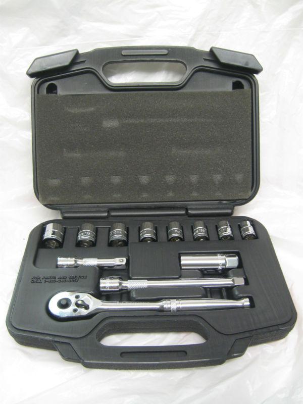 Pro-grade 12pc 3/8" dr. mm socket set model# 19306