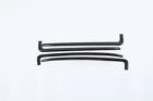 Front grille decoration strip trim for dodge charger 2015+ 4pcs carbon fiber abs