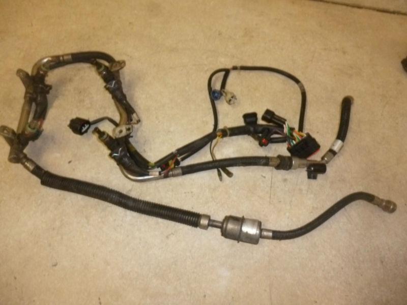 08 polaris 700 dragon rmk fuel rail with injectors oem 800 600 iq assault #5316