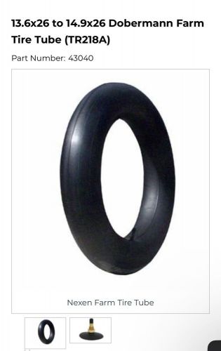 10 qty! bulk- dobermann tr-218a heavy duty tractor inner tube 13.6/14.9r24/26