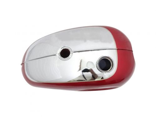 Bsa a75 mark 2 cherry painted chrome petrol  fuel tank