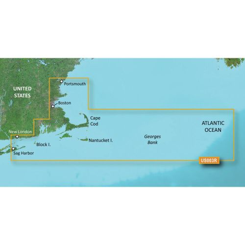 ​garmin bluechart® g3 vision® hd - vus003r - cape cod - microsd™/sd™