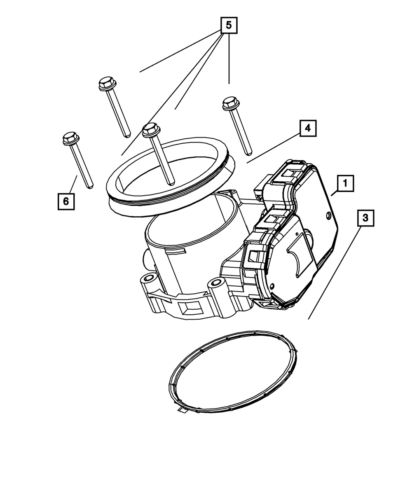 Genuine mopar hex screw and washer 6508671aa