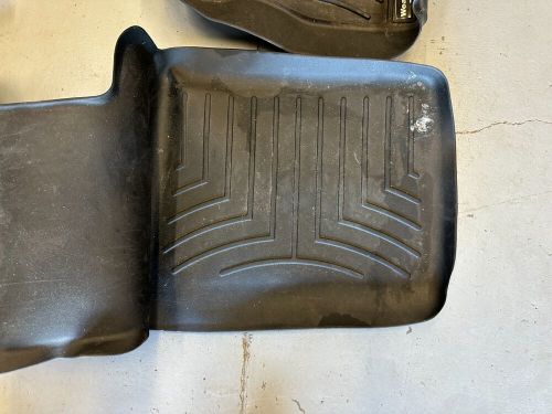 Ford taurus 2008-2009/ freestyle 2005-2007 black weathertech floor mats 3pc