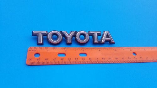 86 87 88 89 toyota celica rear trunk gate emblem logo badge symbol used oem b4