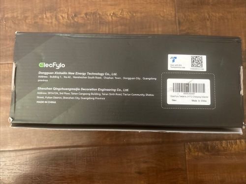 Elecfylo tesla to j1772 charging adapter - open box