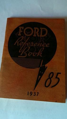 1937 ford v85 reference book