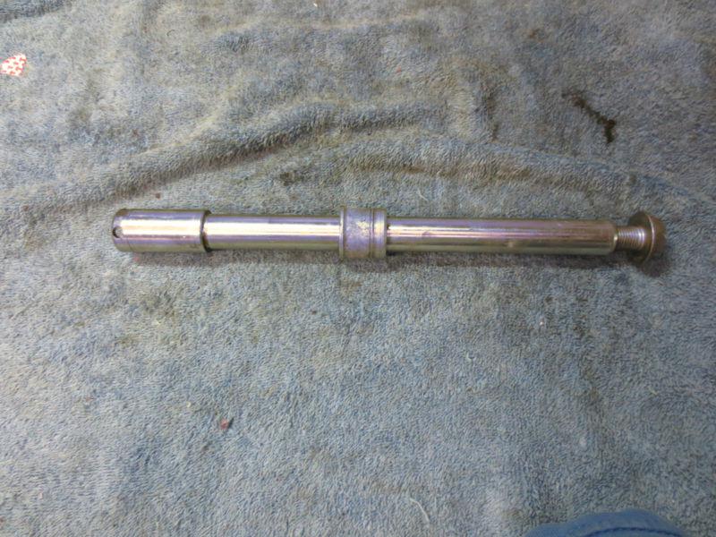 2002 honda shadow ace vt750 front wheel axle nice