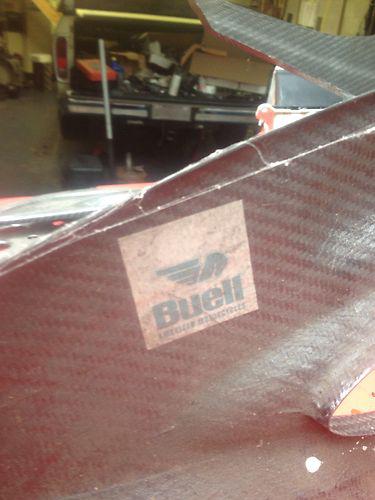 Buell carbon fiber chin spoiler x1 factory carbon fiber 