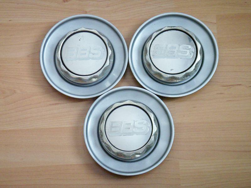 3 genuine bbs germany rc hub center caps alloy wheels rims assembly vw audi benz