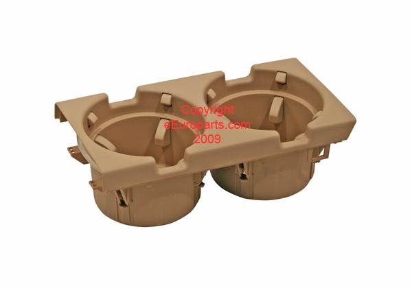 New genuine bmw cupholder insert (beige) 51168217955